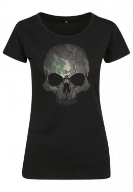 Camo skull T-shirt dam