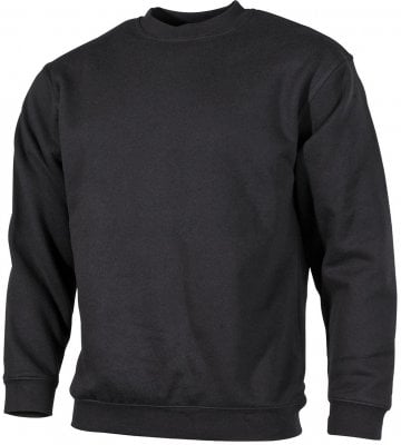 Svart basic sweatshirt
