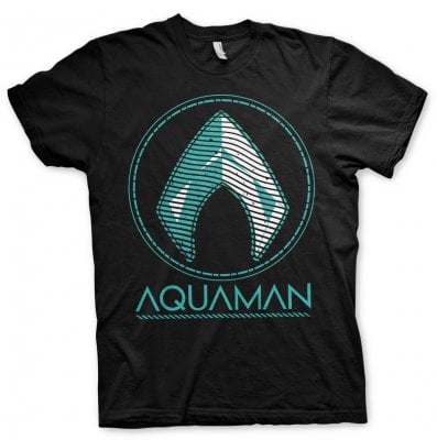 Aquaman - Distressed Shield T-Shirt 1