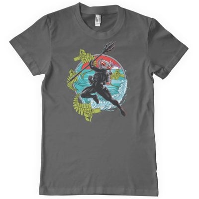 Aquaman - Surfing Black Manta T-Shirt 1