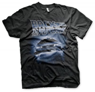 Back To The Future - Flying Delorean T-Shirt 1