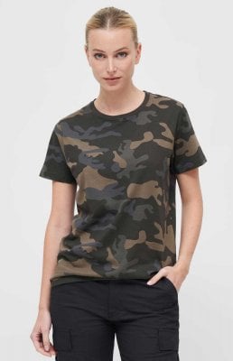 Camo army T-shirt dam