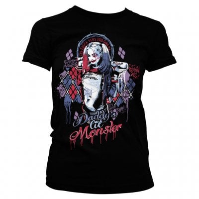 Harley Quinn Suicide Squad tjej t-shirt - REA 0
