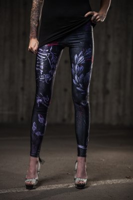 Heart Beat leggings - Cuts And Stitches