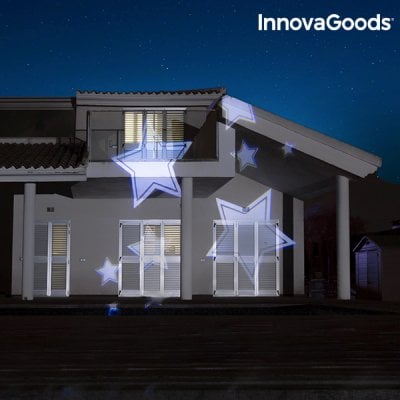 LED projektor för utomhusbruk stjärnor