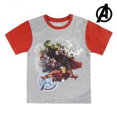 Barn T-shirt med kortärm The Avengers 0