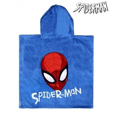 Handduksponcho med luva Spiderman 2