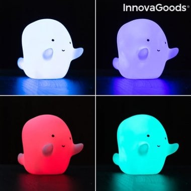 Flerfärgad spöklampa med LED Glowy 3