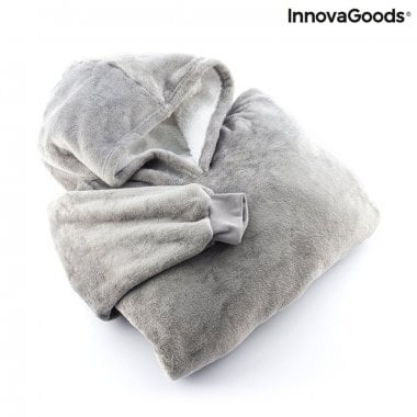 Oversize sweatshirt-filt med fleece 11