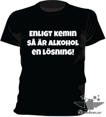 Alkohol är en lösning T-shirt 2