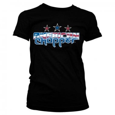 American Chopper Flag Logo tjej T-shirt 1