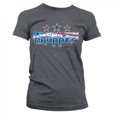 American Chopper Flag Logo tjej T-shirt 2