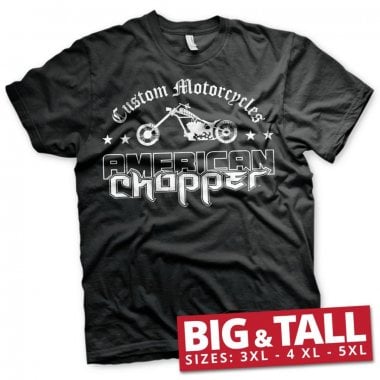 American Chopper Washed Logo Big & Tall T-Shirt 1