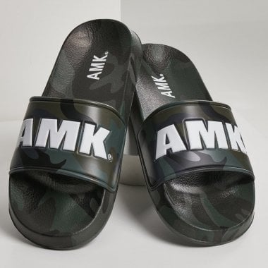 AMK sandaler mörkgrön camo 2