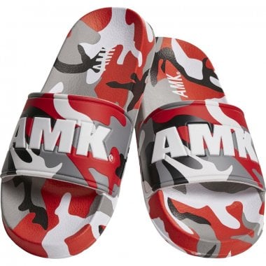 AMK sandaler röd camo 1