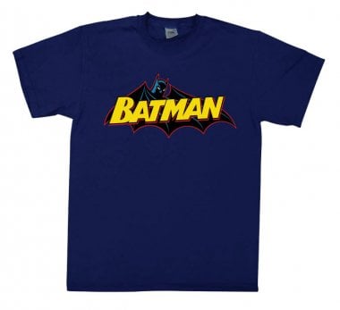 Batman Retro Logo t-shirt navy