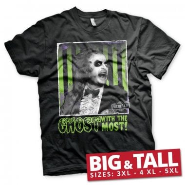 Beetlejuice - Ghost with the most big and tall T-shirt