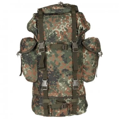 BW combat ryggsäck 65 liter kamouflage 14