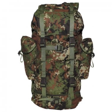 BW combat ryggsäck 65 liter kamouflage 8