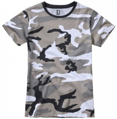 Camo army T-shirt dam 7