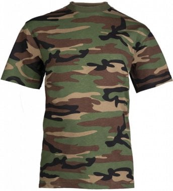 Kamouflage barn T-shirt 1