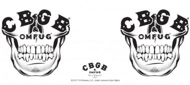 CBGB & OMFUG Skull kaffemugg 5