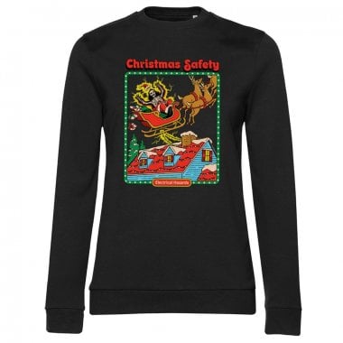 Christmas Safety Girly Sweatshirt 1