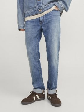 Clark klassiska jeans med medelhög midja 1
