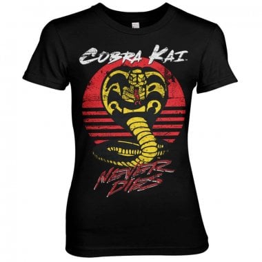 Cobra Kai Never Dies Girly Tee 1