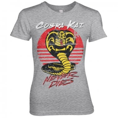 Cobra Kai Never Dies Girly Tee 4
