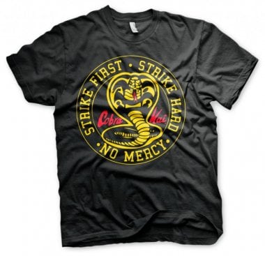 Cobra Kai Round Patch T-Shirt 1