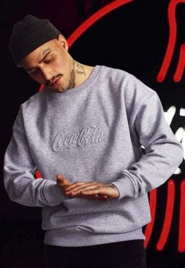 Coca-Cola präglad logo Sweatshirt 12