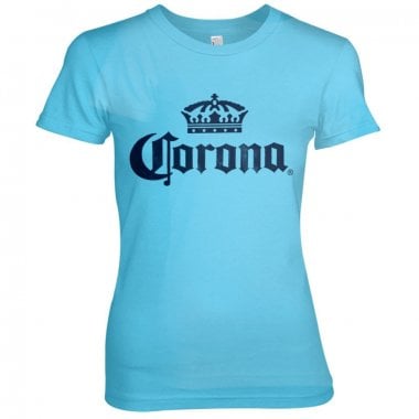 Corona Washed Logo Tjej T-shirt 3