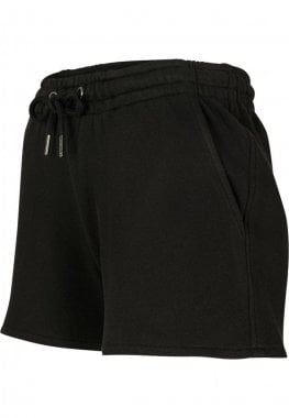 Dam shorts i piké svart