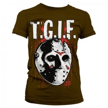 Friday The 13th - T.G.I.F. Girly Tee 3