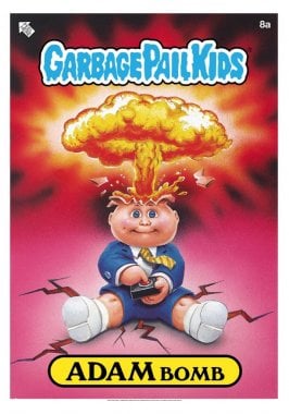 Garbage Pail Kids - Adam Bomb Poster 50x70 cm 1