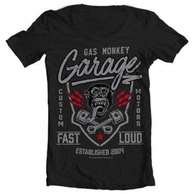 Gas Monkey Garage Fast n Loud wideneck t-shirt