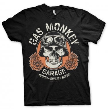 Gas Monkey Garage Skull T-Shirt 1