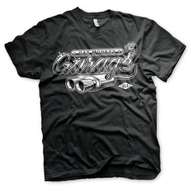 Gas Monkey Garage T-shirt - Garage Exhaust