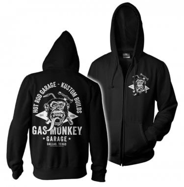 Gas Monkey torch and hammer ziphoodie 1