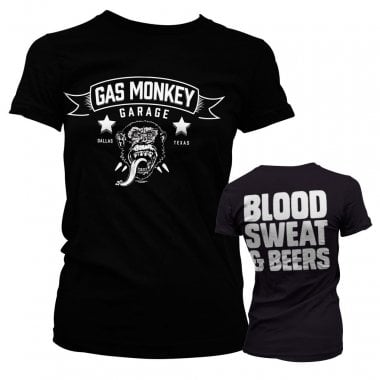 GMG - Blood, Sweat & Beers t-shirt båda sidor
