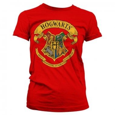 Harry Potter - Hogwarts Crest Girly Tee 5