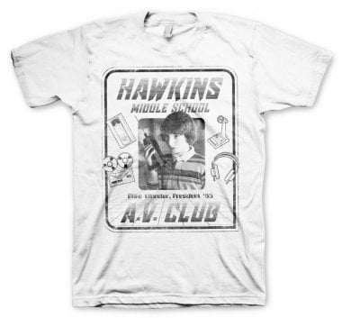 Hawkins A.V. Club T-Shirt 1