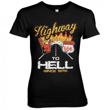 Highway To Hell Girly Tee 1