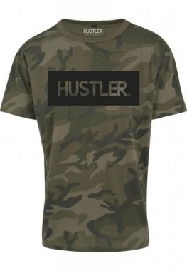 Hustler wood camo T-shirt