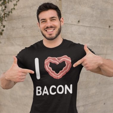 I love bacon t-shirt
