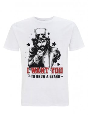 I Want You To Grow A Beard T-shirt 2