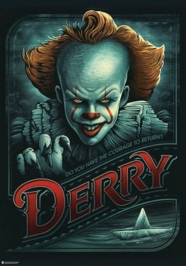 IT - Courage To Return To Derry Poster 61x91 cm 1