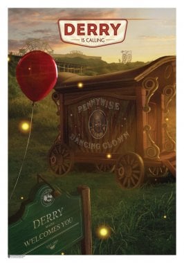 IT - Derry Welcomes You Poster 61x91 cm 1