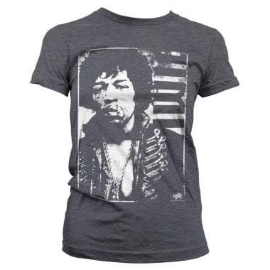 Jimi Hendrix dam T-shirt 3